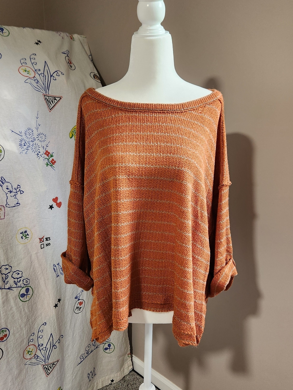 Altar'd State Off-the-Shoulder Knit Top